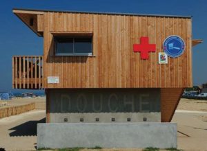 Poste de secours de Vendays-Montalivet (33) - Benayoun Architectes