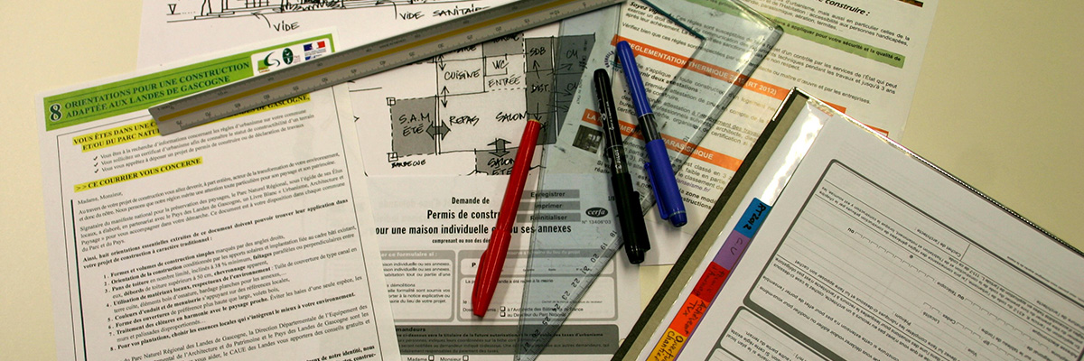 Points importants à vérifier pour son projet © CAUE des Landes