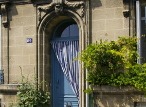 Façade d'une échoppe à Bordeaux © CAUE de la Gironde