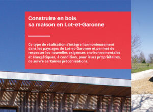 Construire en bois sa maison en Lot-et-Garonne © CAUE de Lot-et-Garonne