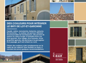 Des couleurs pour intégrer le bâti de Lot-et-Garonne © CAUE de Lot-et-Garonne